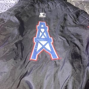 Throwback Houston Oilers Starter Jacket